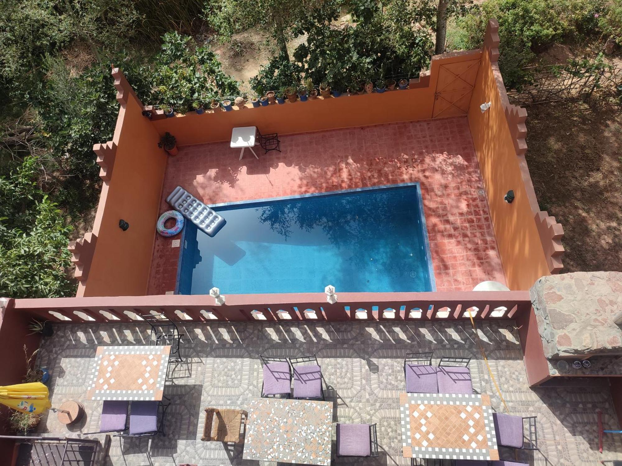 Auberge De La Riviere Du Dades Boumalne Dades Экстерьер фото